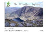 The Two Thousand Foot Mountains of Ireland