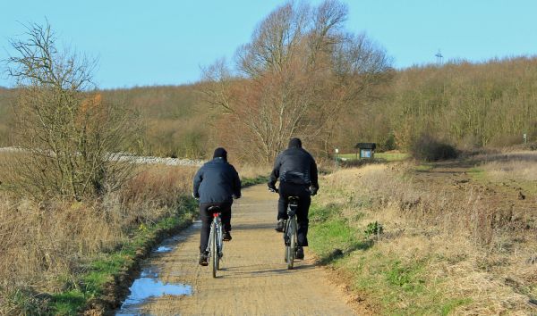 Cyclists on the Grafham Water ride Ride