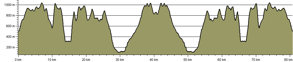 Welsh 3000s Double Crossing - Route Profile