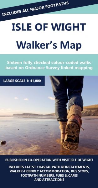 Isle of Wight Walker's Map