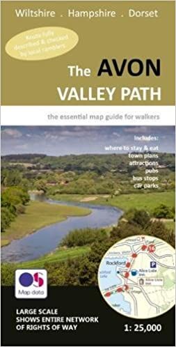 Avon Valley Path walking map