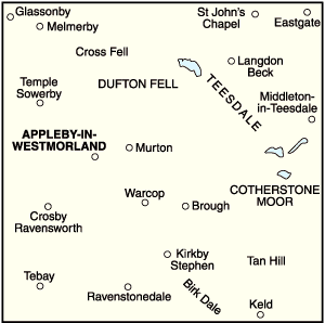 OS Landranger 91 - Appleby-in-Westmorland