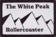 Badge & certificate for White Peak Rollercoaster
