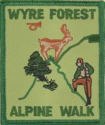 Badge & Certificate for Wyre Forest Alpine Walk