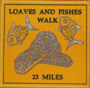 Badge for Loaves & Fishes Walk