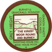 Badge & Certificate for Kirkby Moor Round & Burney
