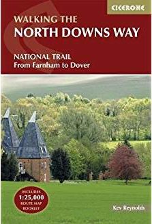 North Downs Way National Trail from Farnham to Dover (Southern England)