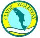 Waymark: Fish logo in blue with name