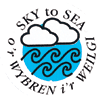Waves and blue cloud logo