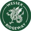 Waymark: Wessex wyvern on named green discs (Dorset only)