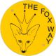 Waymark: Yellow disc with fox head, crown and route name