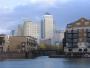 Limehouse Basin and Canary Wharf towers (GR TQ364810) Limehouse Basin and Canary Wharf towers (GR TQ364810)