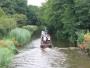 Wey Navigation, near Old Woking (GR TQ024560) Wey Navigation, near Old Woking (GR TQ024560)