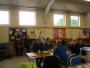 Finish HQ at Clewer Scouts - at last they arrrive Finish HQ at Clewer Scouts - at last they arrrive