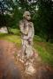 Stage 1: Wooden carving on Cwmcarn Forest Drive Stage 1: Wooden carving on Cwmcarn Forest Drive