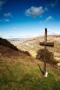 Stage 10 - The metal cross above Cwm and the Ebbw Valley Stage 10 - The metal cross above Cwm and the Ebbw Valley