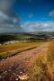 Stage 12 - Looking back to Nantyglo & the Beacons beyond from the climb to Mulfran Stage 12 - Looking back to Nantyglo & the Beacons beyond from the climb to Mulfran