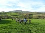  Walkers enjoy the countryside between Monmouth and Pandy