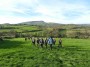 Walkers enjoy the countryside between Monmouth and Pandy Walkers enjoy the countryside between Monmouth and Pandy