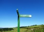 Signpost shortly after leaving Toumintoul Signpost shortly after leaving Toumintoul