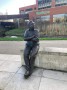 Ronnie Barker statue in Aylesbury Ronnie Barker statue in Aylesbury