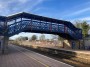 Unused bridge at Wendover Station Unused bridge at Wendover Station