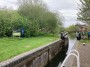 Lock 17, and the canal flows into the River Nene. Lock 17, and the canal flows into the River Nene.
