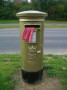 Ingleby Barwick - Katherine Copeland's Golden Olympic Postbox