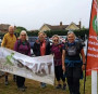 Northampton Road Runners: LtoR Mark Garrett, Sally Garrett, Louise Linnett, Sue Summers, Penny Short.