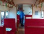 The buffet car at Slaggyford station The buffet car at Slaggyford station