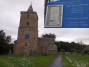 Morland Church with information board (inset) Morland Church with information board (inset)