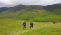 The gentle climb to the top of Latrigg with the Skiddaw massif behind