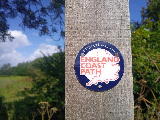 Bold signage for this National Trail