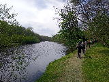 About to leave the river behind at the bridge About to leave the river behind at the bridge