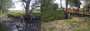 Two ways of crossing the Houxley Burn Two ways of crossing the Houxley Burn