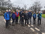 Group photo at Hunsonby (lunch stop)