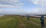 Back along the headland to the lighthouse and the cars