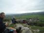 Sitting on the limestone Sitting on the limestone