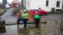 Lunch in the rain Lunch in the rain