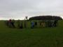 Stone circle makes a handy break spot Stone circle makes a handy break spot