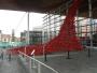  Poppies outside the Welsh Assembly Building