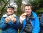 Cheeky chappies with mega custard tarts Cheeky chappies with mega custard tarts