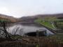 Dovestone Res under low cloud at 9am