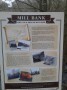 &nbsp;Information sign at Mill Bank