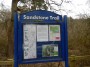 Sandstone Trail information board. Sandstone Trail information board.
