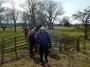 Stile causing a queue. Stile causing a queue.