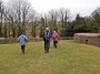 Passing the old war defences. Passing the old war defences.