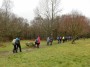 The group in the Arboretum. The group in the Arboretum.