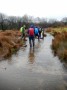 Just as bad near White Coppice, - trying to get to the bridge over this stream. Just as bad near White Coppice, - trying to get to the bridge over this stream.