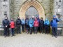 The group in the rain at Silverdale Church The group in the rain at Silverdale Church